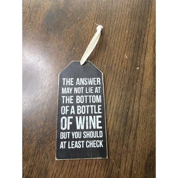 Drinking Wine Sign - Picture 2 of 9